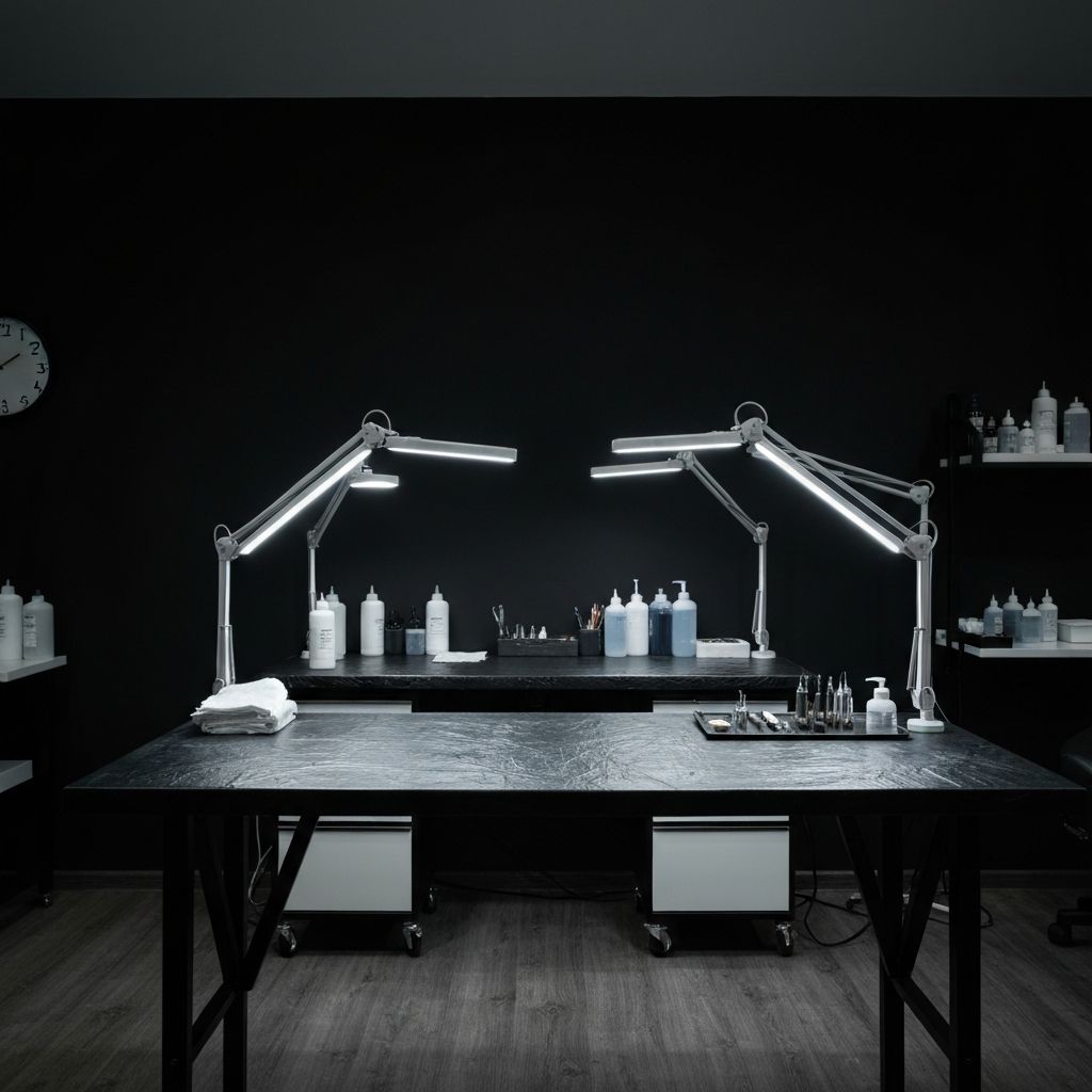 Dark Omen Tattoo Studio Interieur in Essen